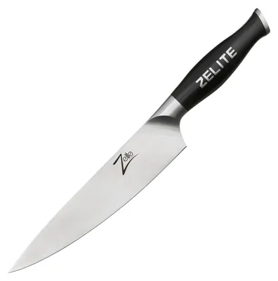 Produktbild von Zelite 20,3 cm Kochmesser, Profi Messer aus Deutschem Edelstahl, Japanisch Inspirierte Scharfe Messer für Küche, Scharfes Koch Messer zum Schneiden Hacken Zerkleinern, Küchenmesser Extrem Scharf