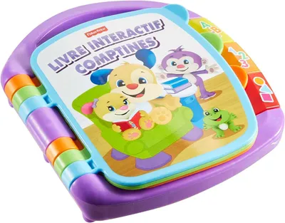 Produktbild von Fisher-Price CDH39 Interaktive Buch, Abzählreime, Babyspielzeug