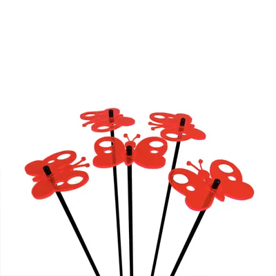 Leuchtendes Rot, 1 kg, 4,5 x 6 x 0,1 cm