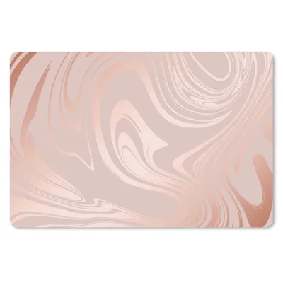Produktbild von MuchoWow® Mauspad Mousepad Marmor - Roségold - Luxus 27x18 cm - Mousepads - Maus Mat - Pad - Mausunterlage - Büroartikel - Desk Matten
