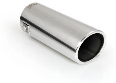 Image de T-1 Embout d'échappement en acier inoxydable poli