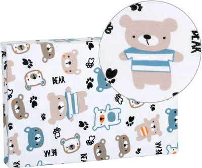 Obrázok produktu pre Luxusná jersey posteľná plachta – béžová – 60x120