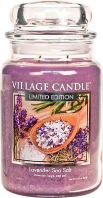 Village Candle - vonná svíčka Lavender Sea Salt (Levandule a mořská sůl) 737g