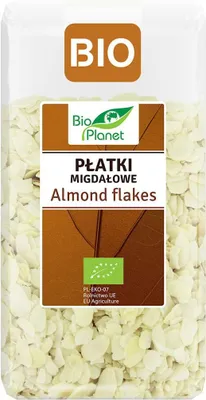 PŁATKI MIGDAŁOWE BIO 300 g - BIO PLANET