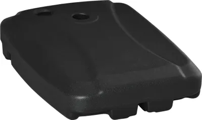 Produktbild von Outsunny Sonnenschirmständer mit 2 Rädern, befüllbar mit Wasser 60 kg, Sand 68 kg oder gemischt 75 kg, Sonnenschirmständer für Kreuzfuß für Garten, Terrasse, Terrasse, 80 x 60 x 17 cm, Schwarz