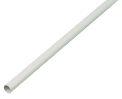 Immagine prodotto di Alberts 484927 Tubo rotondo, plastica, bianco, 1000 x 10 x 1 mm