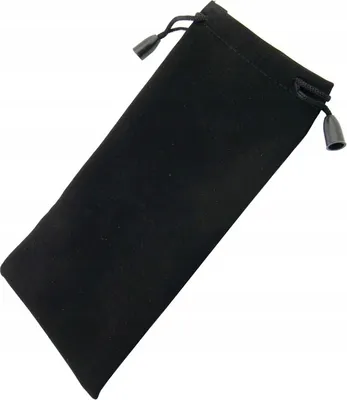 Produktbild von Brillenetui - Elegantes Design - Perfekter Schutz - Schwarzes Etui - Weiches Material - Staub und Kratzer - 17 cm Länge
