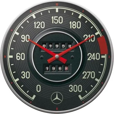 Zdjęcie produktu dla Zegar Ścienny Mercedes Benz