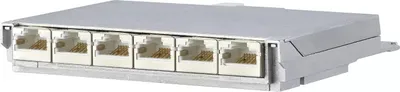 Produktbild von METZ CONNECT 860018-11-E, 10 Gigabit Ethernet, RJ-45, Cat6, Grau, Rackeinbau, 1U