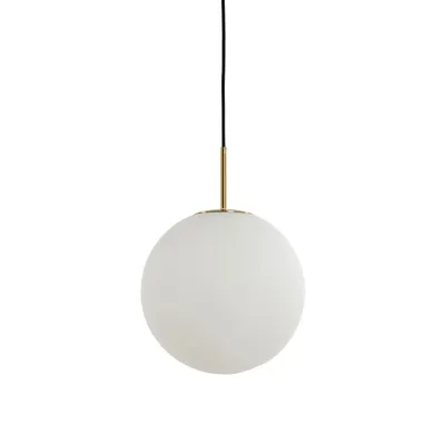 Produktbild von Light & Living - Hängeleuchte Medina - Weiß - Ø30cm Hängelampe - Esstischlampe - Wohnzimmerlampe - Schlafzimmerlampe - Wohnzimmer