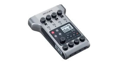 Zdjęcie produktu dla Zoom PodTrak P4, 16 bit, 44,1 kHz, Szary, 112 x 155 x 47 mm, 290 g