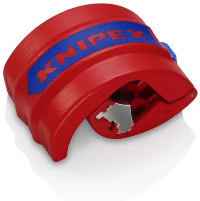 Produktbild von KNIPEX Rohrschneider für Kunststoff- und Abwasserrohre, Drehbarer Messerblock