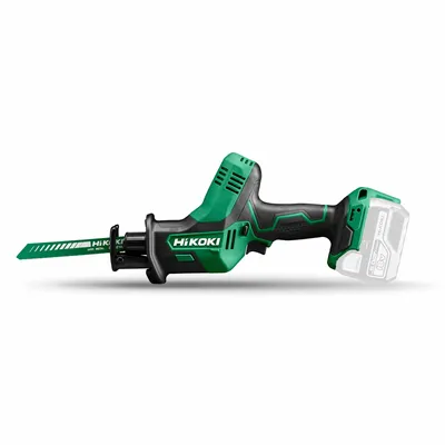 Produktbild von Hikoki Akku-Tigersäge CR18DAW2Z, Säbelsäge, Reciprosäge, Fuchsschwanz, Stichsägeblätter, 18 Volt