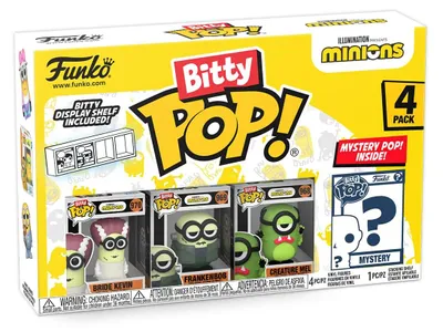 Productafbeelding van Minions: Kevin, Bob, Mel, Bitty Pop! Funko