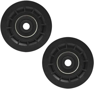 Immagine prodotto di Puleggia per attrezzi fitness - 90 mm - Universale - Rullo per cavi - Impermeabile - Capacità di carico: 300 kg - Set da 2 pezzi