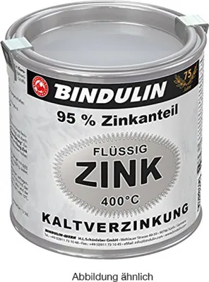 Produktbild von Flüssig-Zink 250 ml Dose Farbe: silber von Bindulin