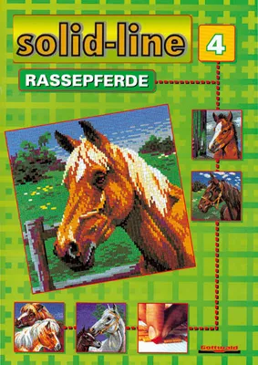 Produktbild von Stick it® Mini Stecksystem Vorlagenheft Rassepferde Nr. 4 Nr. 40204