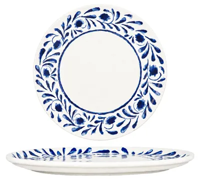 Imagen del producto de Bonna Pizza Teller - Lavis Blue - Porcelana - 32 cm