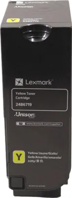 Produktbild von Lexmark 24B6719 Toner Yellow -Bulk