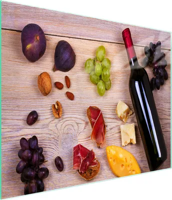 Produktbild von Glasschneidebrett 52x30 Lebensmittel