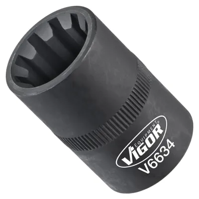 Produktbild von VIGOR Steckschlüsseleinsatz V6634 1/2" Rillenprofil SW 20 mm