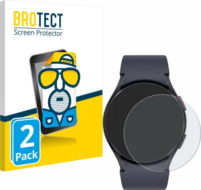 Produktbild von 2x BROTECT Schutzfolie für Samsung Galaxy Watch 6 / 5 (44 mm) Displayschutz Displayschutzfolie Folie Matt Entspiegelungsfolie
