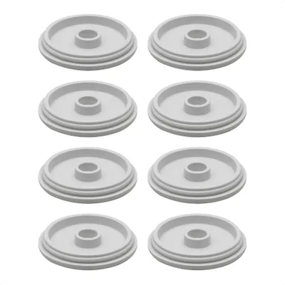 Produktbild von WAGNER QuickClick® Kunststoffgleiter HYPER - 8er-Set Ersatzgleiter Ø 40 mm - für Basis Ø 40 mm - DE Ware - 15833700