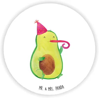 Produktbild von Mr. & Mrs. Panda magnet Avocado Feier - Weiß - Geschenk, Gute Laune, whiteboardmagnet, Kühlschrankmagnet, Fete, für kühlschrank, Party, Geburtstag, zettelhalter, pinwand