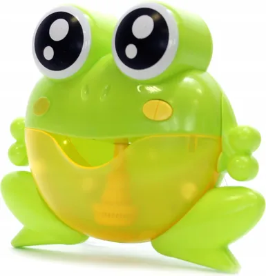 Produktbild von Seifenblasenmaschine Frosch für Badewanne - Automatischer Badespaß mit Musik - Wasserspielzeug
