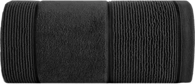 Zdjęcie produktu dla Eurofirany 460110, 70 x 140 cm, Bawełna, Czarny, 1 szt.