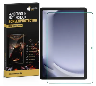 Produktbild von 1x 9H Panzerglas für Samsung Galaxy Tab A9 matt entspiegelt Nano-Glass Displayschutz Schutzglas Schutzfolie Panzerfolie Screen-Protector ANTI-SHOK ANTI-BRUCH-ANTI-STOß