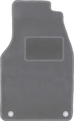 Produktbild von Fahrerfußmatte Velours graphit passend für Volkswagen Transporter T4 (1993-2001, Lieferung) – mit Befestigungen – passgenau