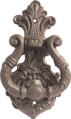 Produktbild von B&S Türklopfer aus massiven Gusseisen 10x3x18,7cm