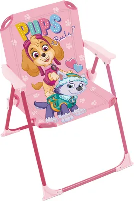 Produktbild von PAW Patrol Kinder Gartenset Klappstuhl rosa - Gartenmöbel für Kinder