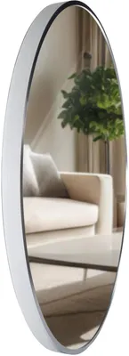 Obrázok produktu pre Nástenné zrkadlo Elsie L 323828 - 60x60 cm - Strieborná