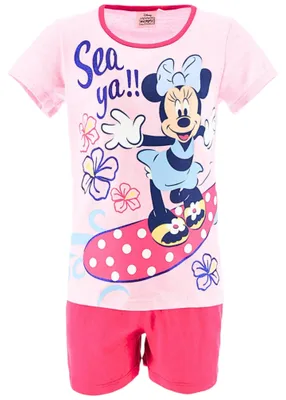 Produktbild von Schlafanzug kurz Minnie Mouse Rosa 98 cm