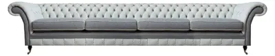 Produktbild von Design Polstermöbel Sofa Viersitzer Couch Ledersofa Polster Stoff Möbel