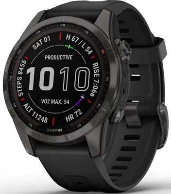Produktbild von Garmin fēnix 7S, 3,05 cm (1.2"), MIP, Touchscreen, WLAN, GPS, 58 g
