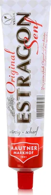 Produktbild von Mautner Estragon Senf 200g - Das würzig scharfe Original (1er Pack)