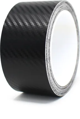 Produktbild von 10m Zierstreifen 30mm Carbon Schwarz Auto Motorrad Dekorstreifen Seitenstreifen