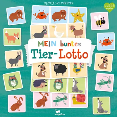 Produktbild von Mein buntes Tierlotto