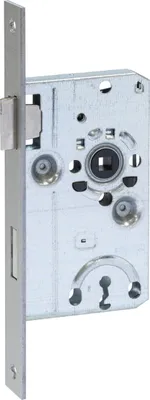 Image de ABUS Serrure à encastrer ES BB2 R S 55 72 - Norme DIN, droite, argent