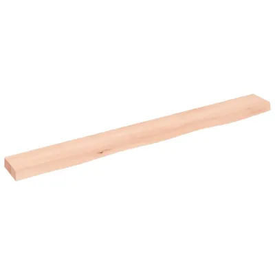 Obrázok produktu pre vidaXL Nástenná polica 100x10x4 cm Dubový masív neošetrený