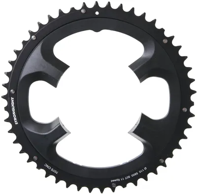 Produktbild von Stronglight Kettenblatt 7075 schwarz 11fach 110mm 50Zähne Shimano FC-5800