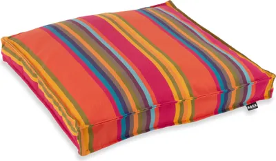 Produktbild von H.O.C.K. Yucatan Outdoor Sitzkissen Stuhlkissen: Wasserabweisend und Lichtecht für den Garten 50x50x5cm orange