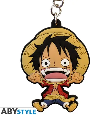 Produktbild von ABYstyle - ONE PIECE - Schlüsselanhänger - PVC "Luffy SD"