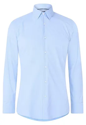 Produktbild von Boss - "P-Hank S" Hemd für Herren, Kentkragen, Baumwolle GT23415 (45,5cm) (Pastellblau)