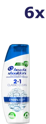 Produktbild von 6x Head & Shoulders Shampoo 250 ml Classic Clean