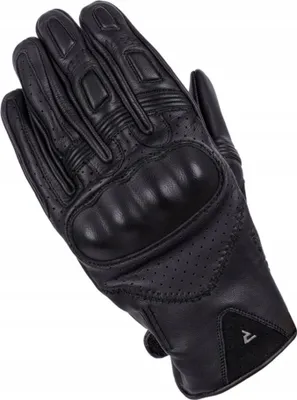 Produktbild von Rebelhorn Thug II Perforierte Motorradhandschuhe, schwarz, L