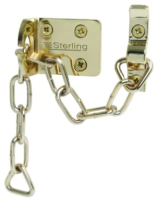 Imagen del producto de Cerradura de puerta de latón chapado en oro, de alta resistencia y con mayor seguridad